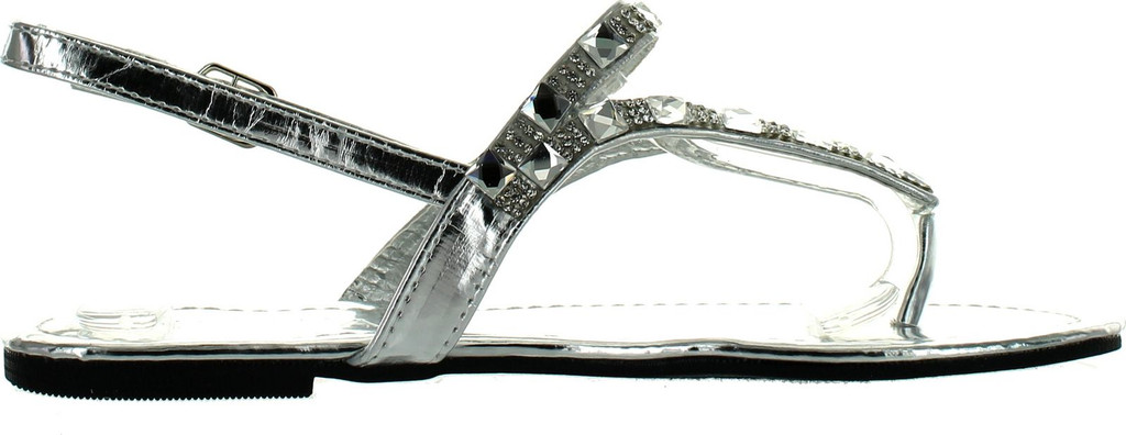 Diviana Moira-09A Womens Round Toe Sling Back Thong Sandals