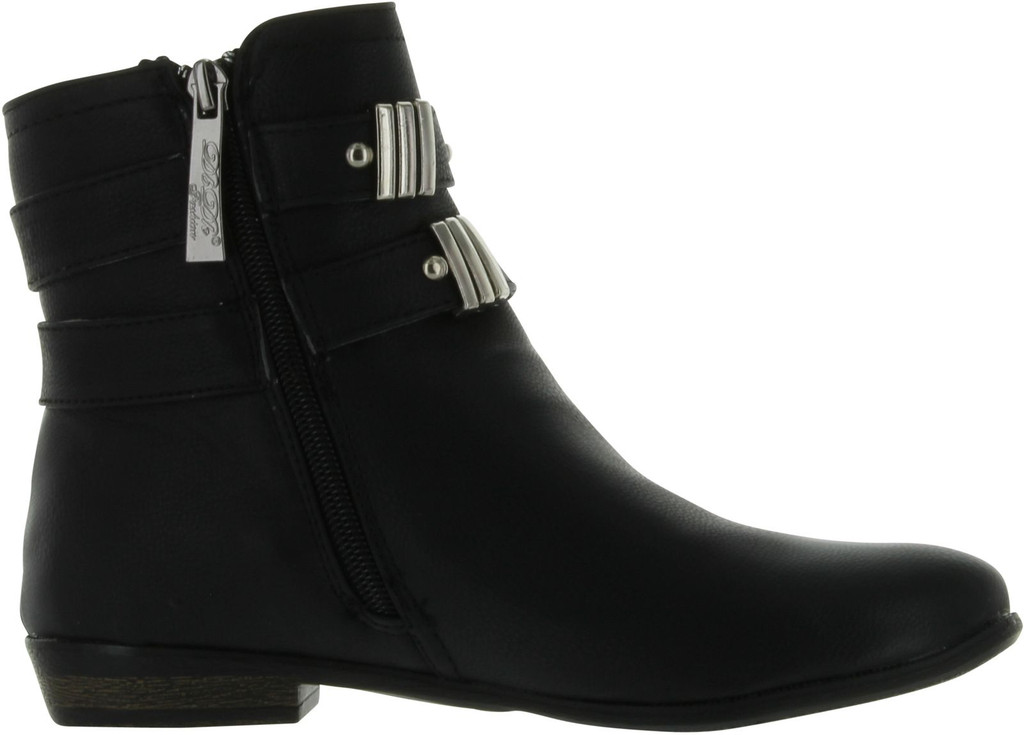 Dbdk Vintada-1 Women's Almond Toe Flat Bottom Ankle Bootie