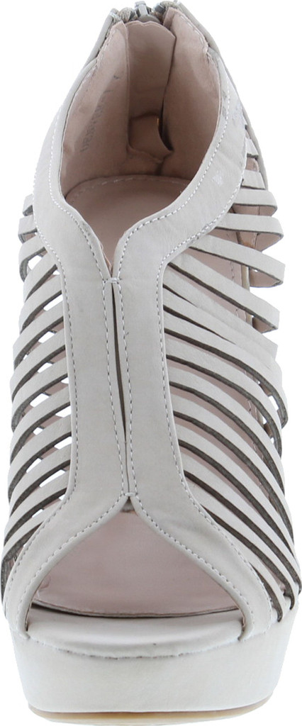 Top Moda Womens Denver-1 Gladiator Wedge Heel Sandals