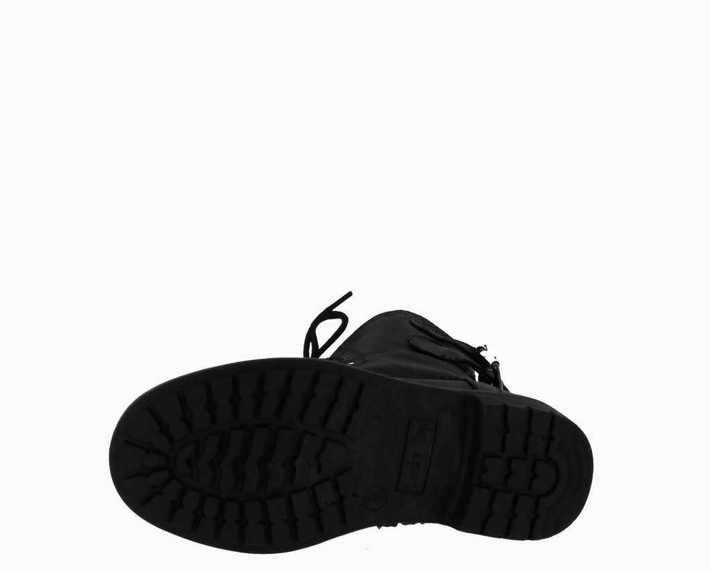 Lucky Top Soda Pack72 Dome Girls Faux Leather Combat Boots