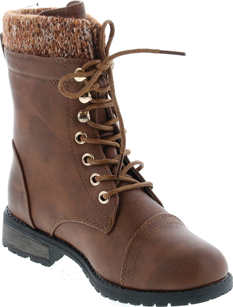 Link Legend-24K Girls Two Buckle Zipper Back Boots