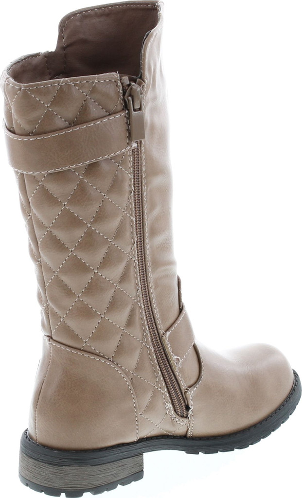 Link Mango-21K Little Girls New Knee High Flat Riding Boots Shoes