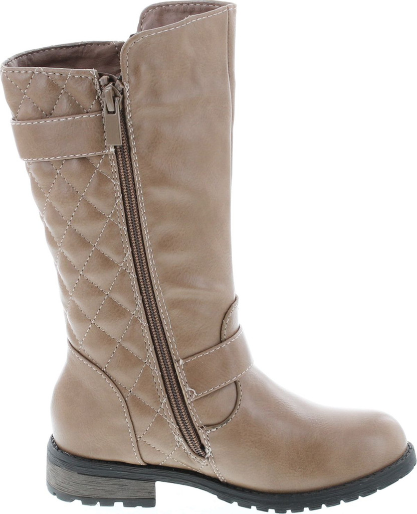 Link Mango-21K Little Girls New Knee High Flat Riding Boots Shoes