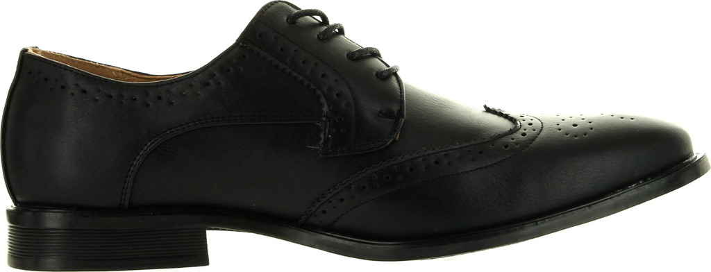 Coronado Mens Dress Shoe Milano-1 Classic Oxford Fashion Wing Tip Style Leather Lining
