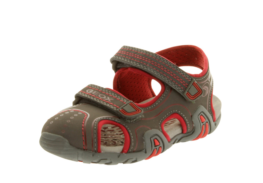 Geox Boys' Kraze C Closed Toe Sandal