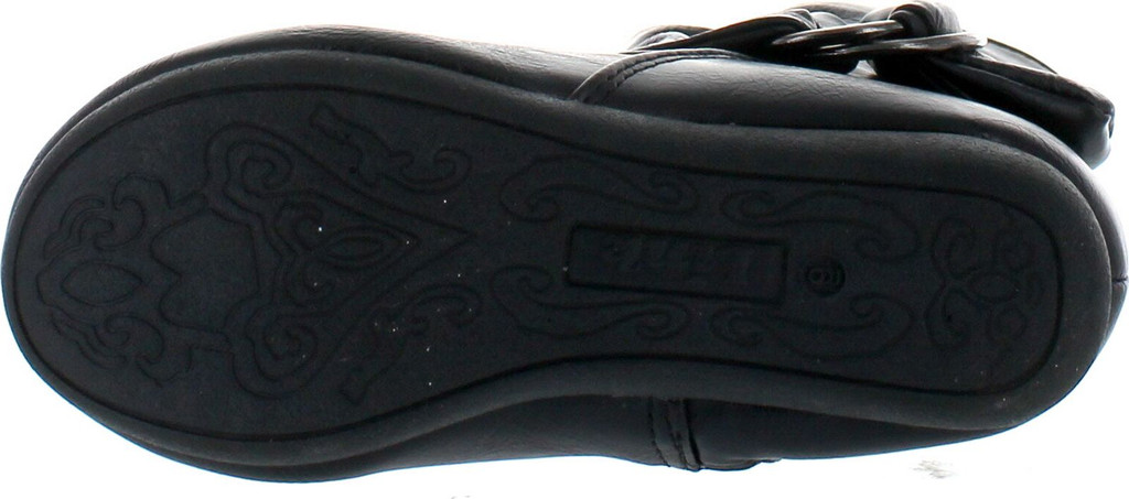 Link Selena-68K Children Girl's Comfort Ring Deco Flat High Top Ankle Booties