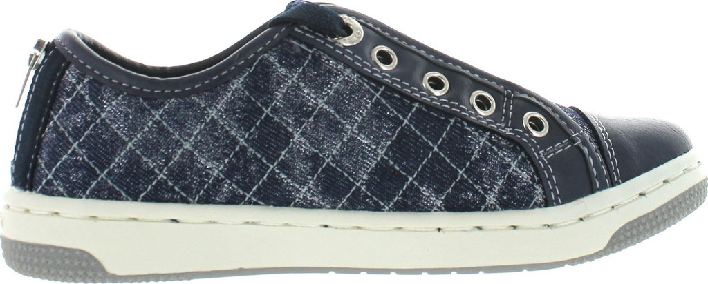 Geox Girls Jr Creamy D Slip On Fashion Sneakers