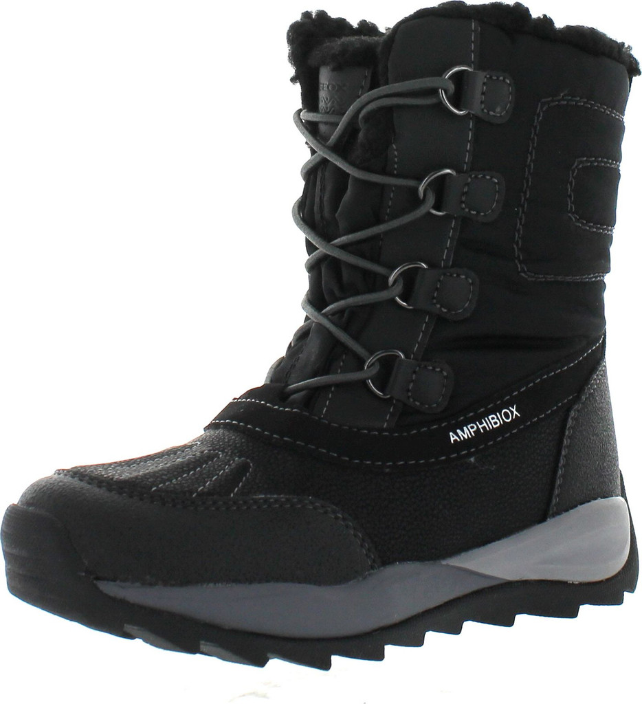 Geox Boys Orizont Bunjee Duck Waterproof Fashion Boots