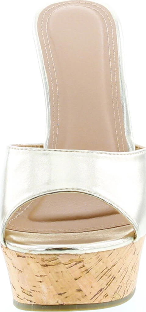 Fashion Focus Womens Ardo-42 Popular Wedge Sandal