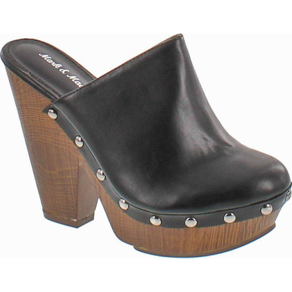 wooden platform shoes clogs