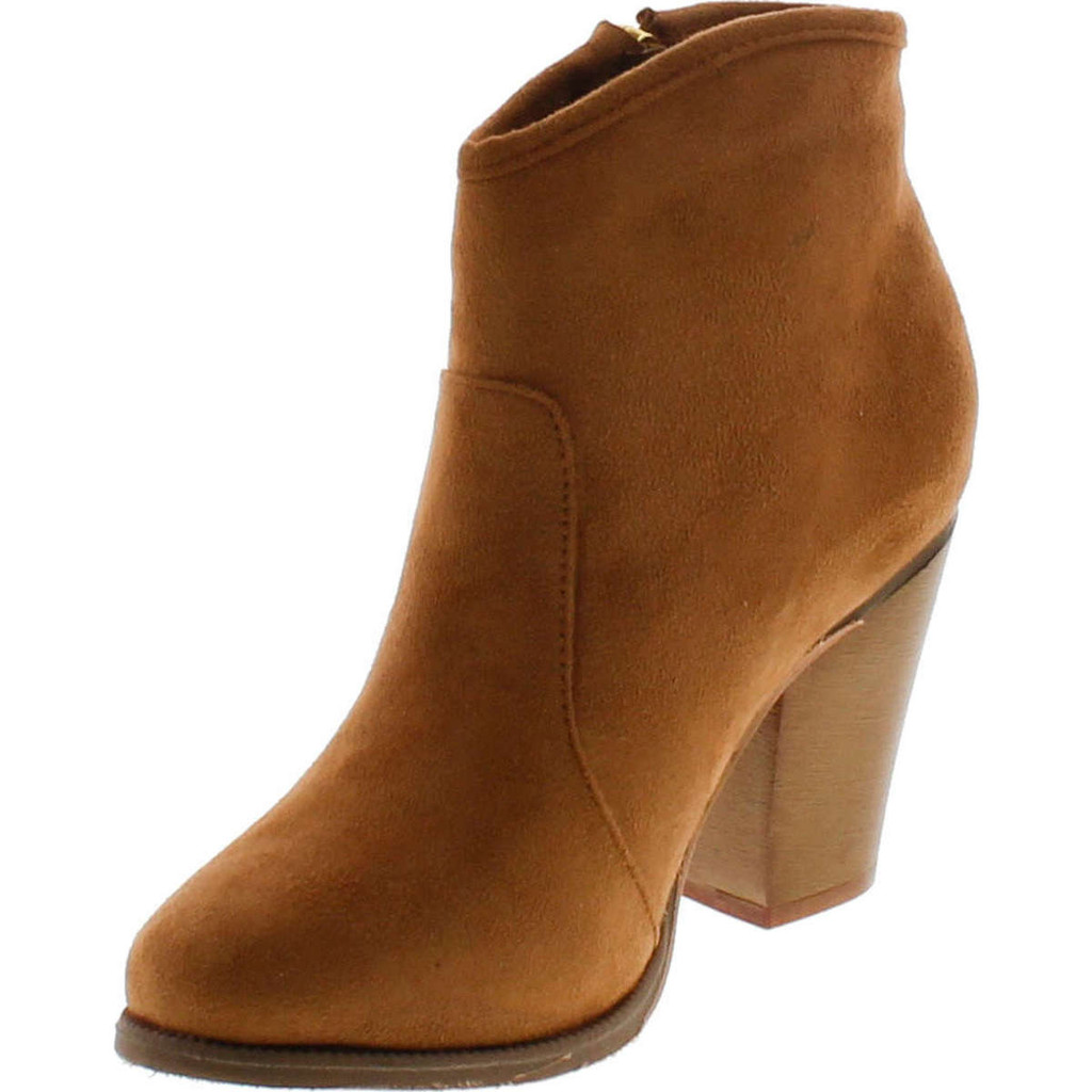 Liliana Romane-1 Women's Chunky Heel Riding Ankle Booties