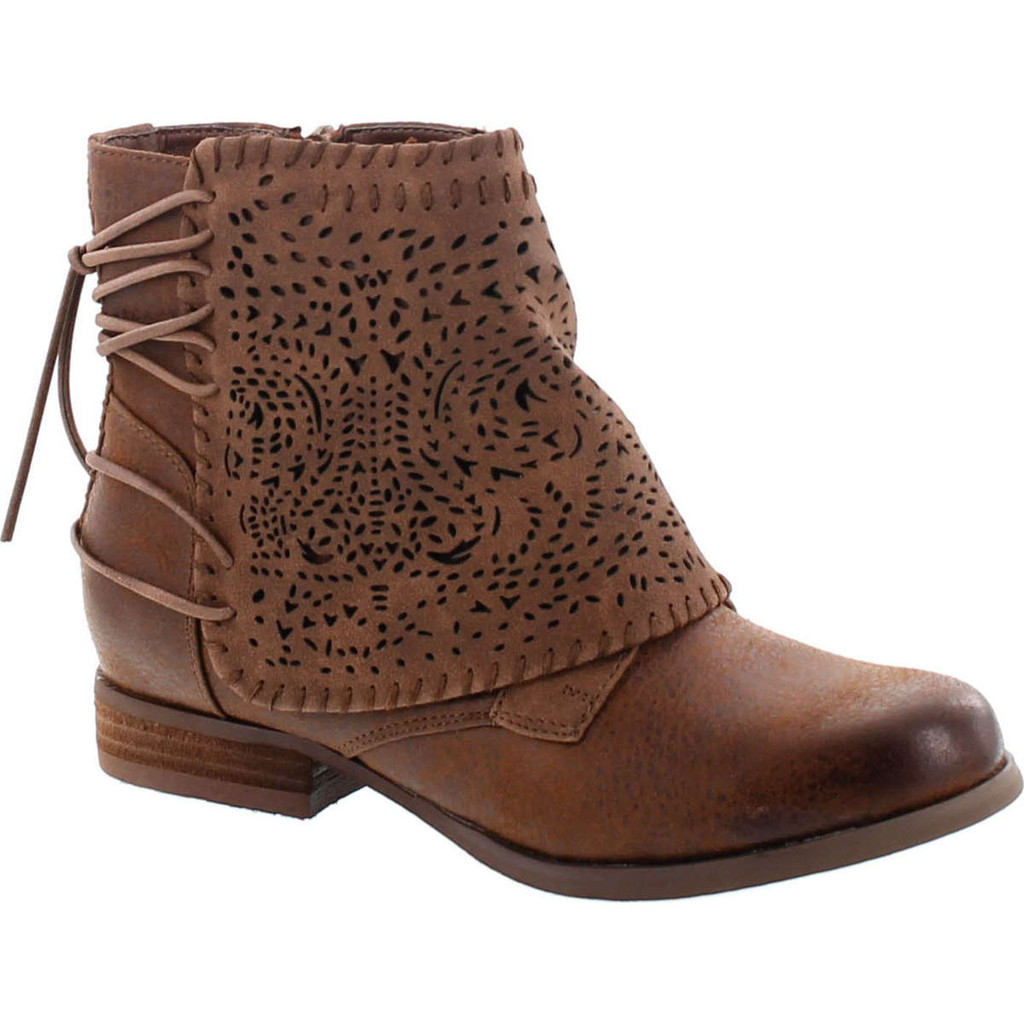 Not Rated Women's Crumbly Ankle Bootie