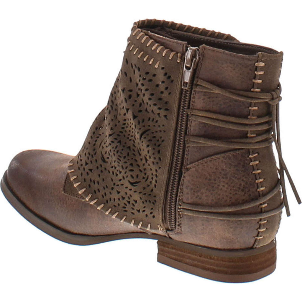 Not Rated Women's Crumbly Ankle Bootie