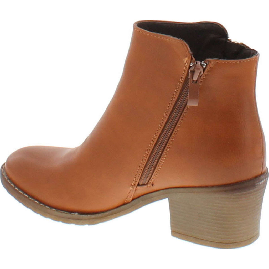 Reneeze Pama-02 Women's Blocked Heels Ankle Booties