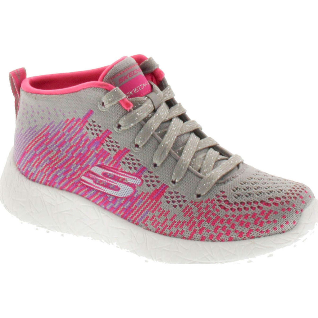skechers burst divergent high top boots