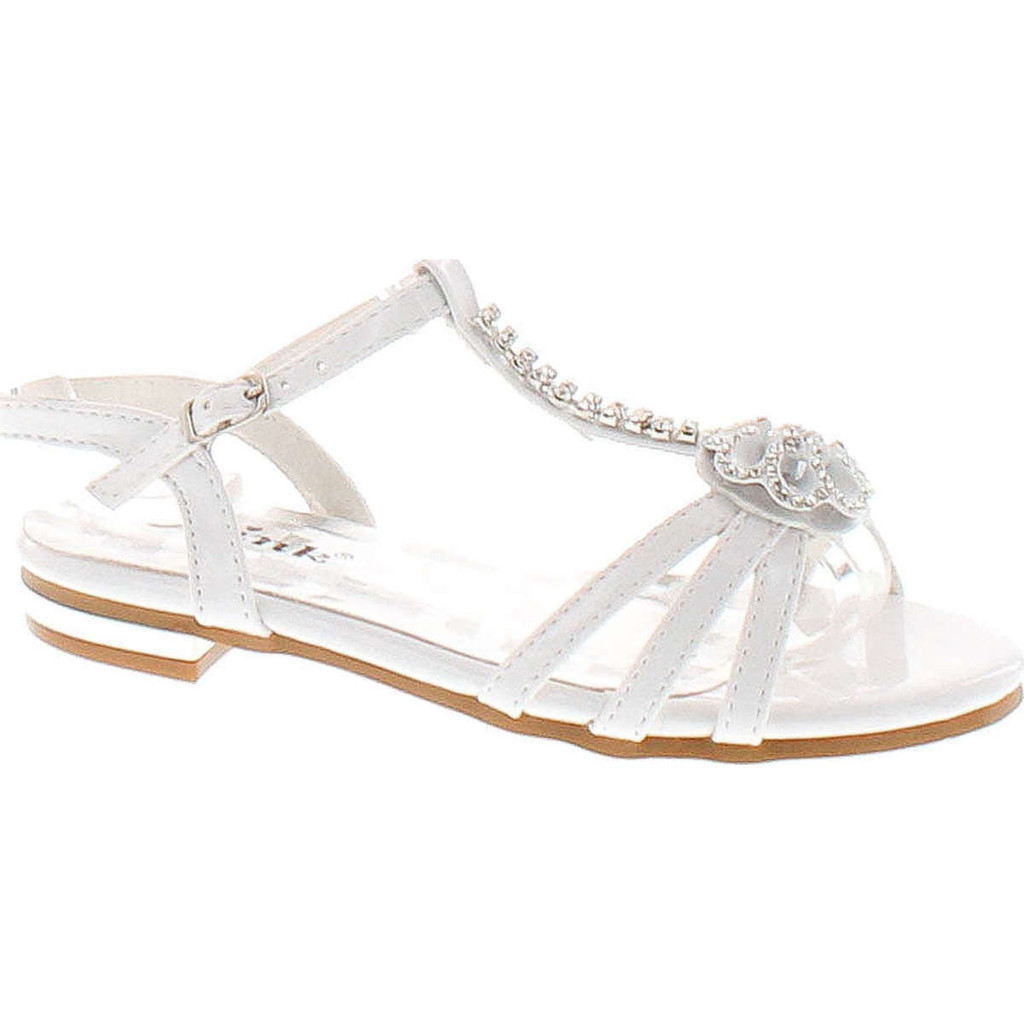 Forever Nora 69k Girls Open Toe Flat Wedding Party Dress Sandal