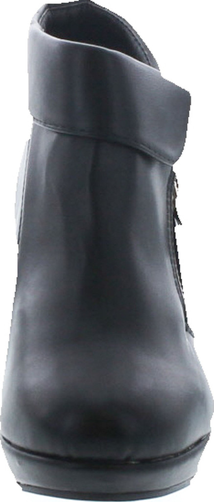 Lucky Top Stella-6K Children Girl's Platform Wedge Heel Fold Over Ankle Booties