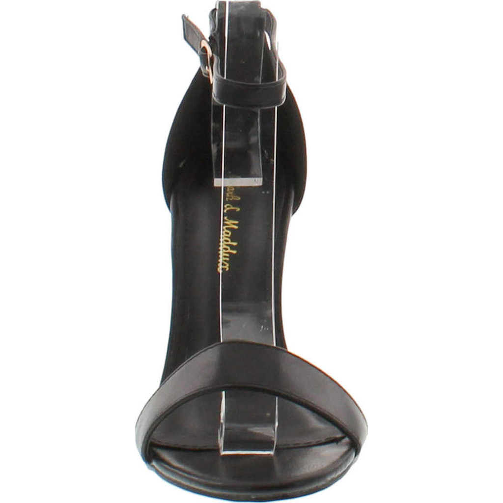 Mark And Maddux Elisha-13 Wedge Sandal In Black