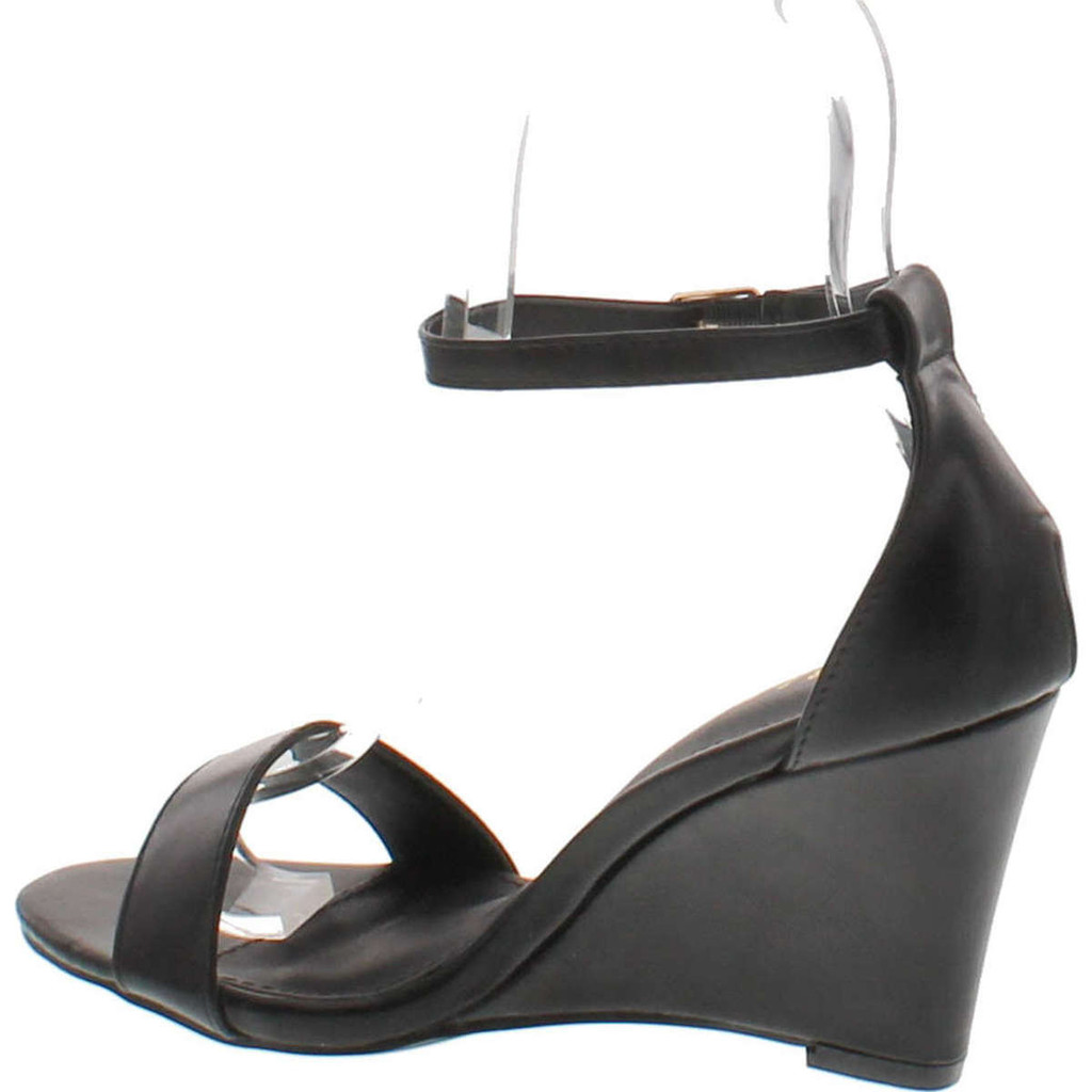 Mark And Maddux Elisha-13 Wedge Sandal In Black