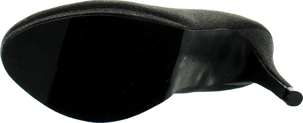 Kiss & Tell Valonia-18 Women's Glitter Round Toe Slip On Stiletto Pumps