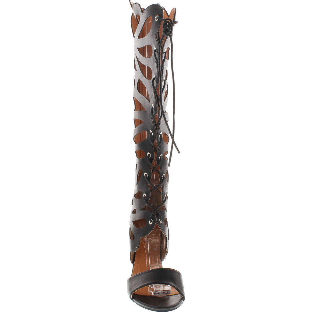 Forever Link Womens Rainbow-01 Gladiator Wedge Sandals