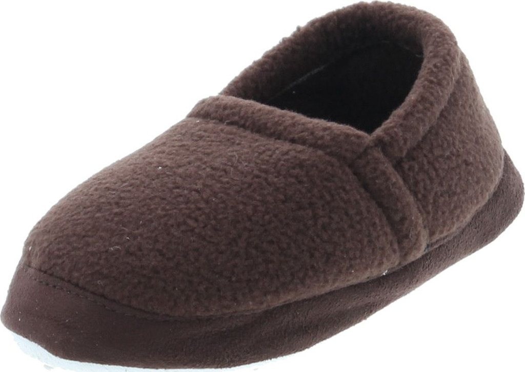 Static Footwear Kids Fleece Slip On Warm House Slippers