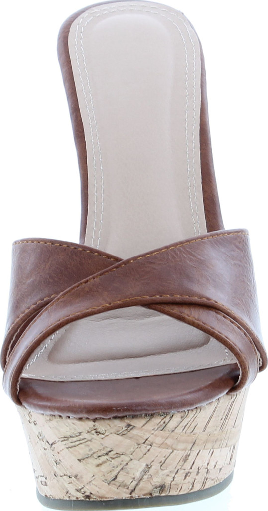 Fashion Focus Womens Ardo-39 Wedge Sandals