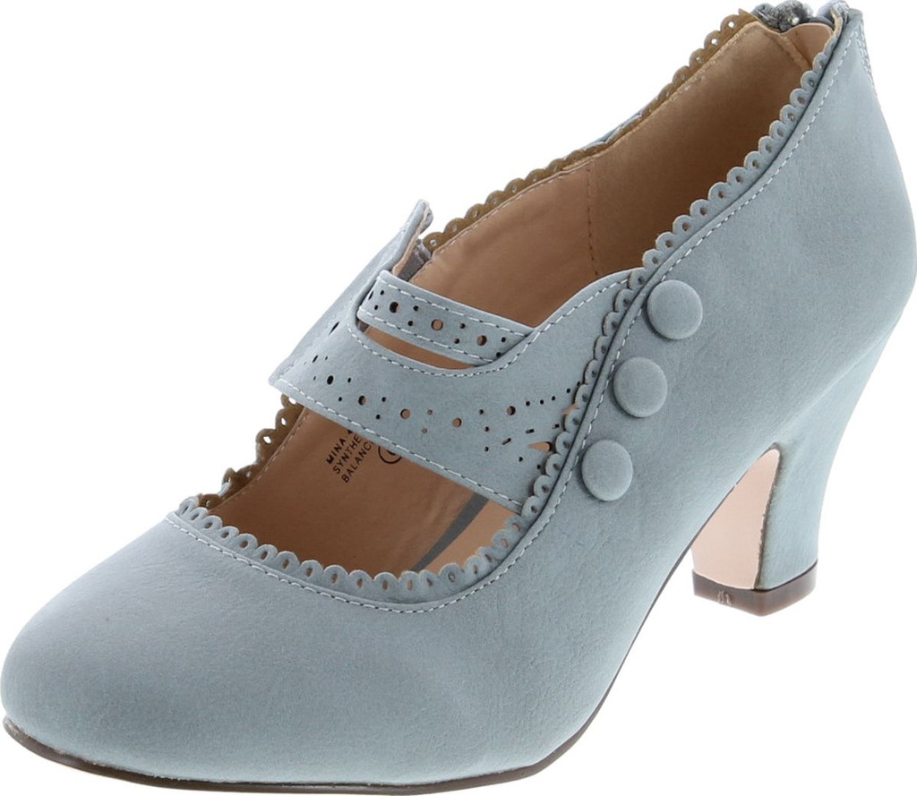 Womens Mina4 Closed Toe Mary Jane High Heel Shoes