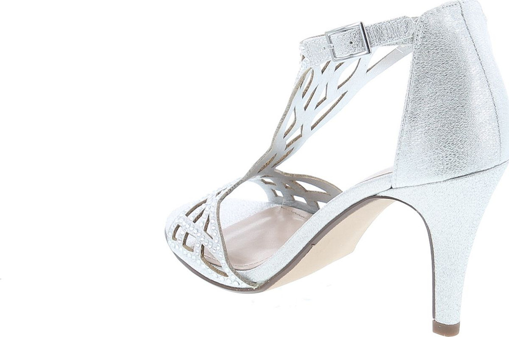 City Classified Womens Maggie Rhinestoned Formal Heel