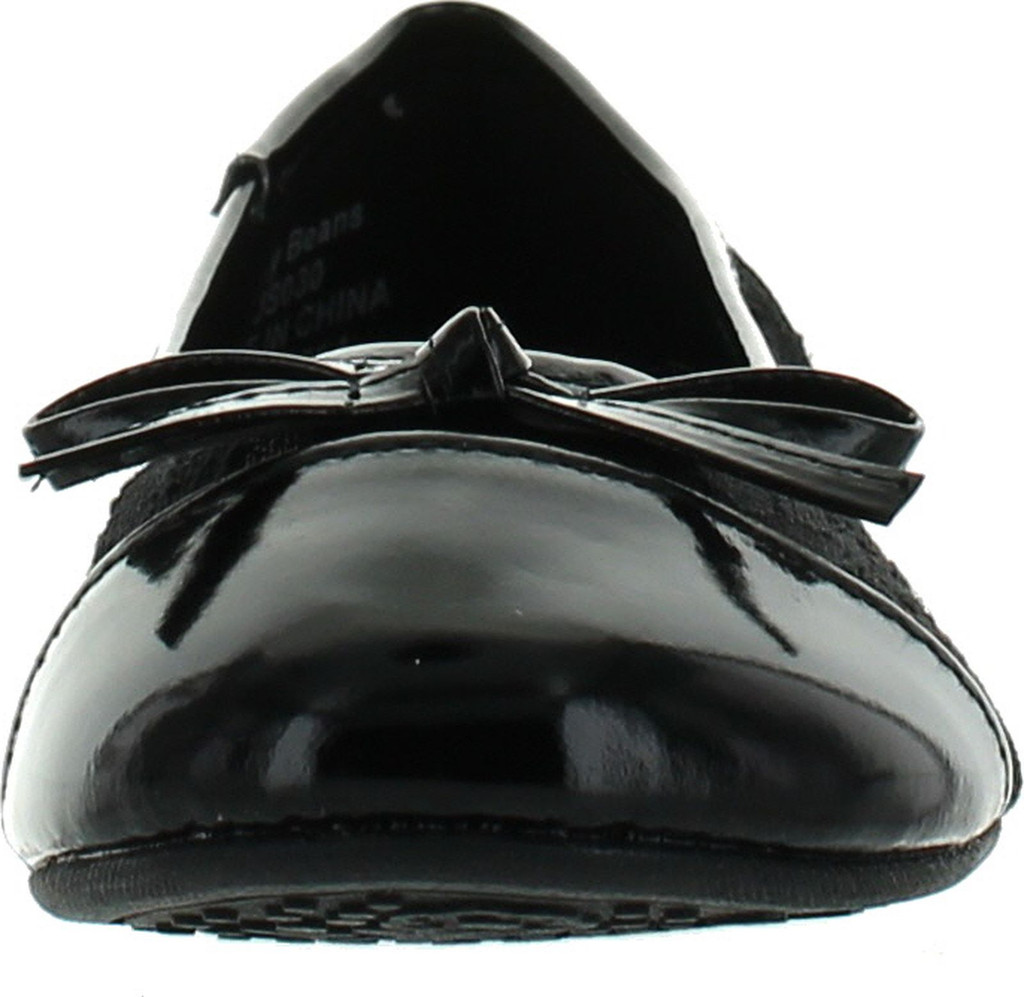 Jelly Beans Poss Kid's Big Girl Fashion Mesh Bow Ballet Flat Shoes