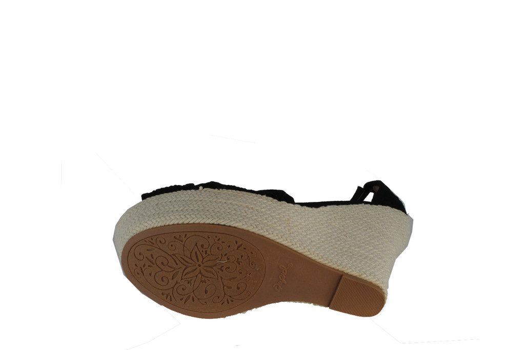 Qupid Women's Finder-161 Wedge Sandals