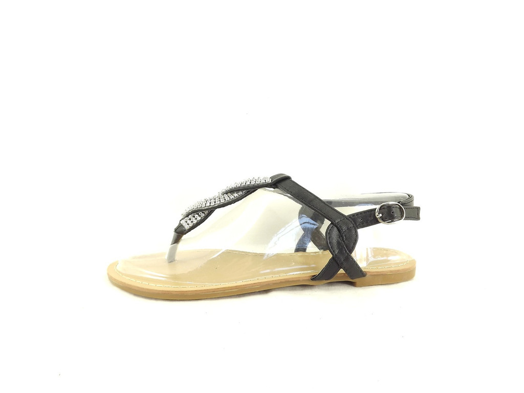 Bamboo Women Armin-01 Flat Sandal With Back Strap