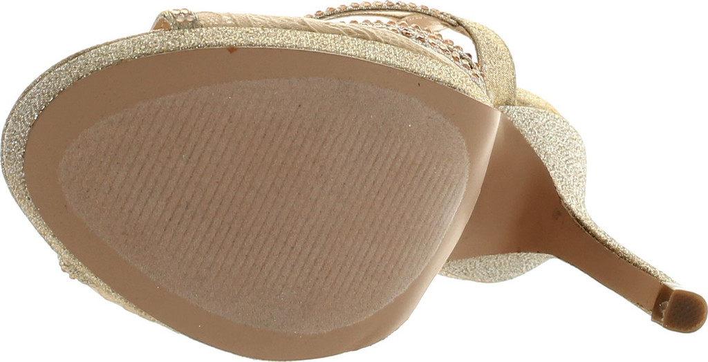 De Blossom Womens Yael-88 Dressy Party Heels Sandals