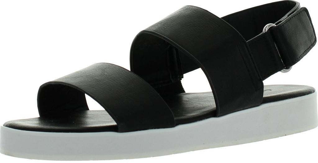 Dollhouse Womens Sport White Sole Dual Strap Fashion Sandals
