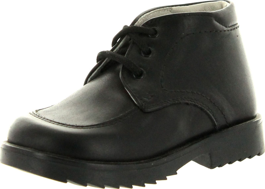 Simone Boys Pc329 Made In Italy Lace Up Casual Booties