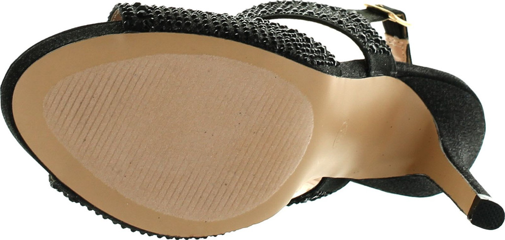 De Blossom Womens Yael-71 Stunning Glitzy Evening Party Heels Sandals Shoes