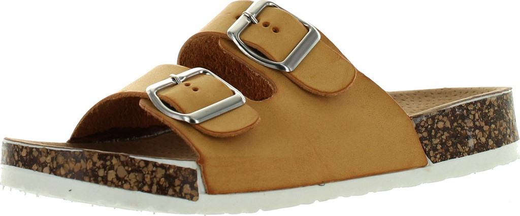 Womens Michiko-01 Double Strap Buckle Casual Sandals