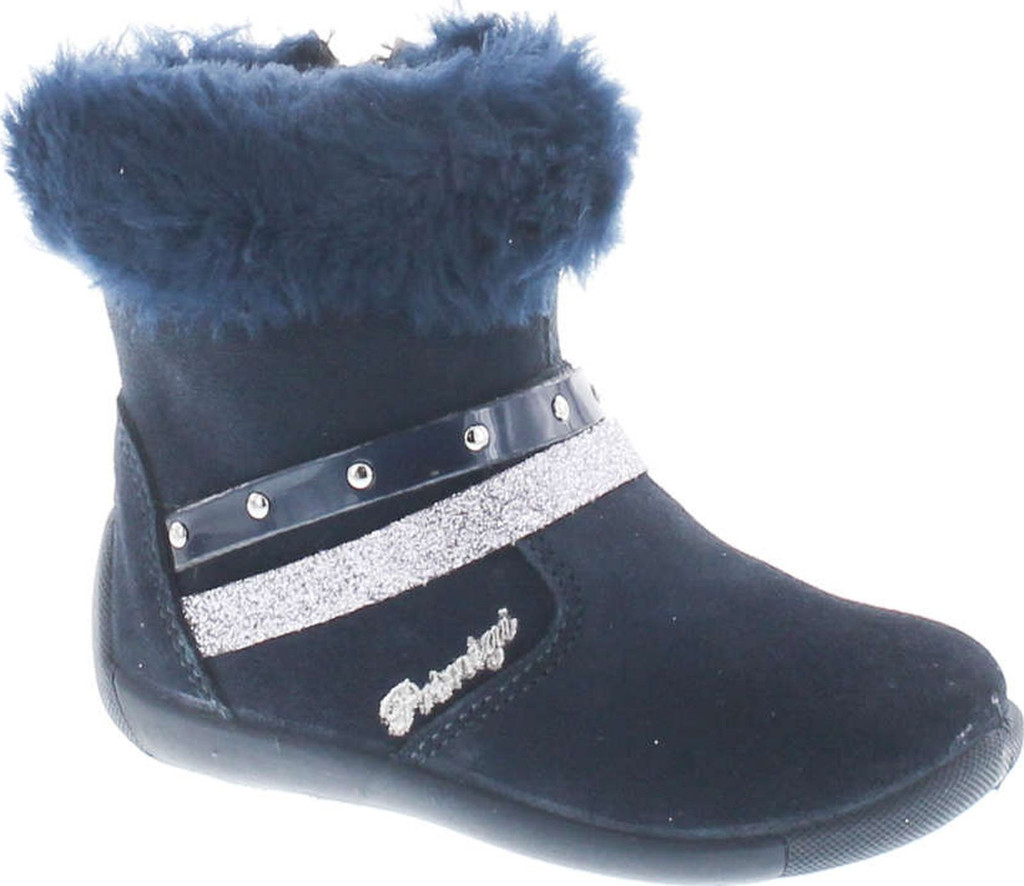 Primigi Girls Designer Fashion Fur Trimmed Booties