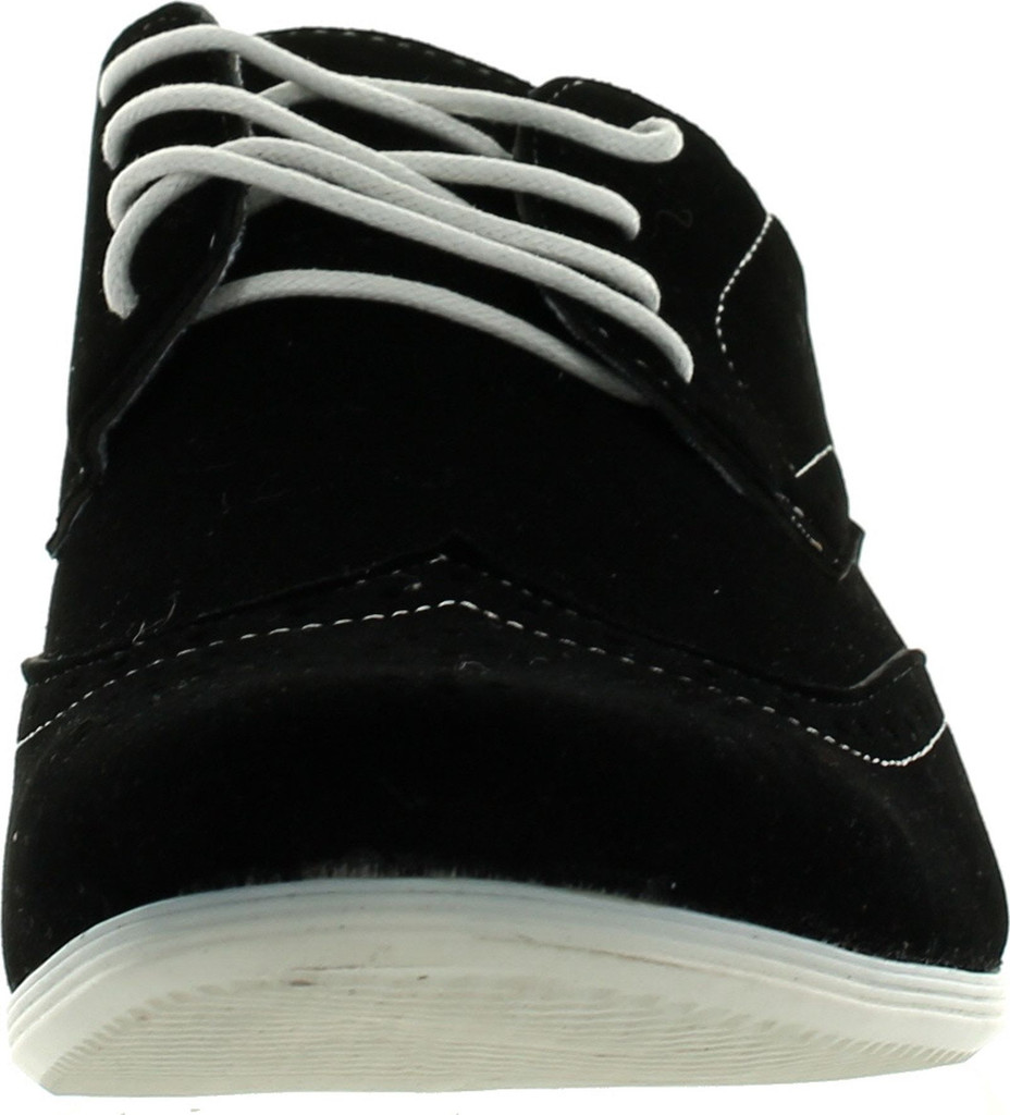 Coronado Mens Casual Shoes Cody-4 Faux Suede Soft Comfort Oxford With A Classic Wing Tip Toe