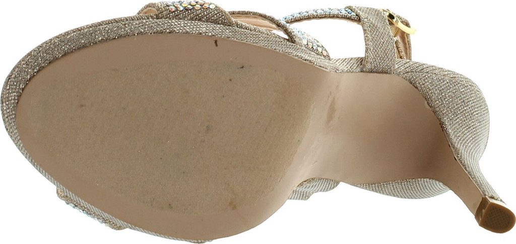 De Blossom Womens Marcie-33 Dressy Party Heels Sandals