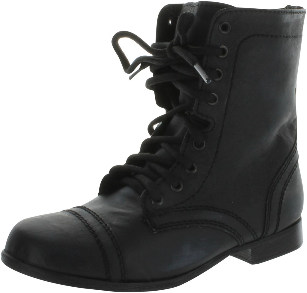Steve Madden Girls Jtroopa Combat Fashion Booties