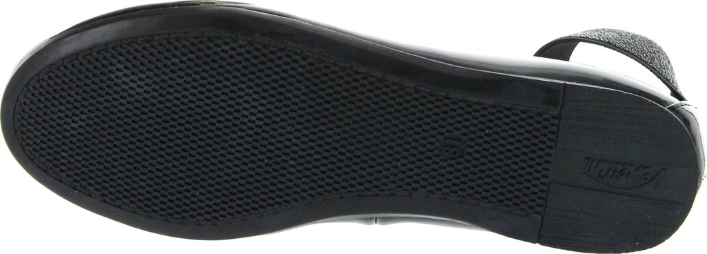 Venettini Girls Kylee Reptile Dress Flats With Elastic Strap