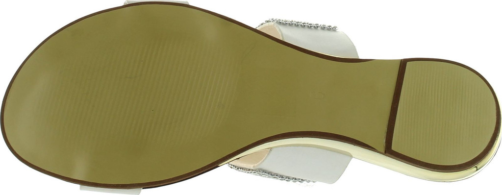 Good Choice Womens Jewel Shower Double Band Fashion Glitzy Sandals