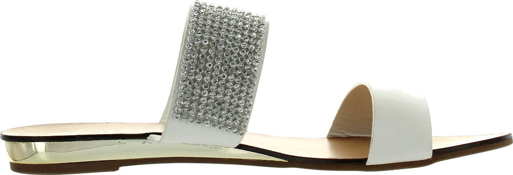 Good Choice Womens Jewel Shower Double Band Fashion Glitzy Sandals