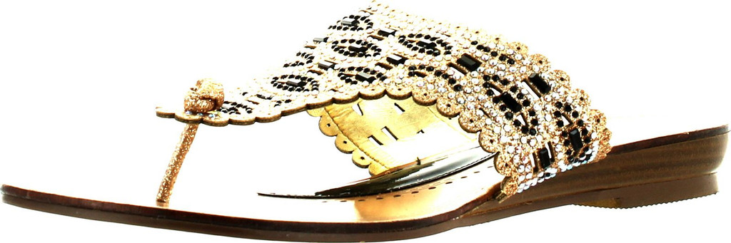 Extreme Womens Sima Fashion Glitzy Flip Flop Sandals