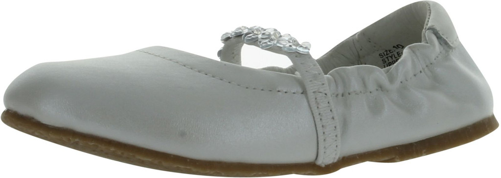 Im Link Girls Jewel Flower Slipper Dress Shoes