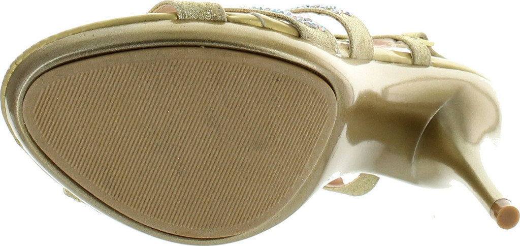 Celeste Womens Lynn-03 Strappy Dress Bridesmaid Prom Party Sandal Pumps