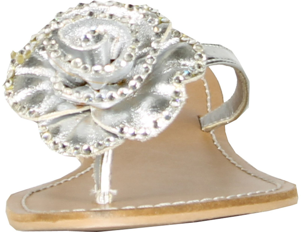 Gcny Good Choice Womens Flower Fashion Flip Flop Sandals