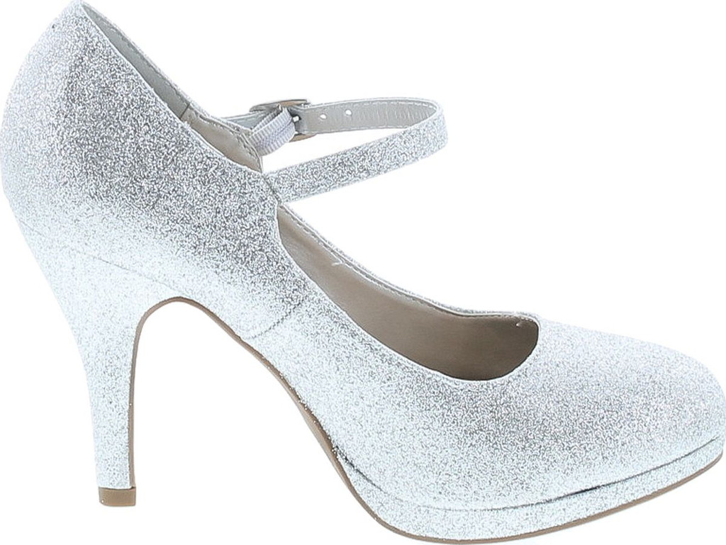 City Classified Women's Comfort Dennis Mary Jane High Heel