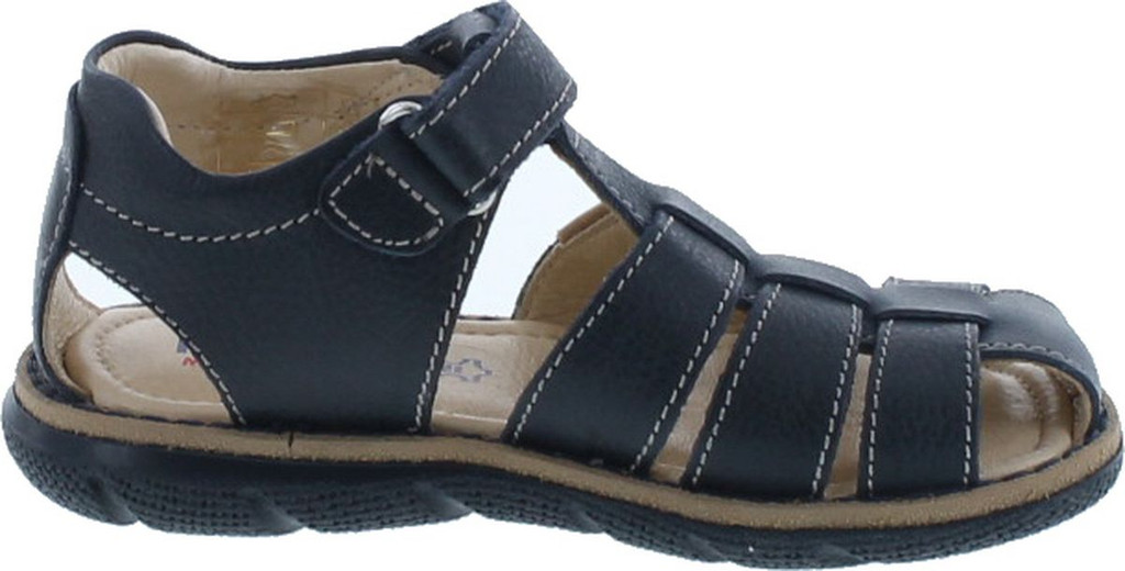 Primigi Girls Leather Protective Toe And Closed Back Fashion Sandals